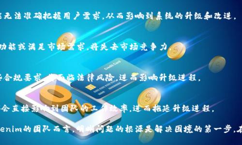 关于Tokenim无法升级的问题，可能涉及多个方面的原因。虽然没有具体的背景信息，但可以从以下几个角度进行探讨：

1. 技术限制
对于任何一款软件或系统来说，技术架构往往是升级过程中最大的障碍。如果Tokenim的底层代码或架构设计较为陈旧，升级时可能需要重新设计系统，这将耗费大量的时间和人力成本。

2. 兼容性问题
在软件升级过程中，保持与现有系统的兼容性是非常重要的。Tokenim在升级时，可能面临与老版本用户的兼容性问题，导致新旧版本之间的数据交互出现障碍，这也是开发团队需要慎重对待的问题。
  
3. 不足的资源支持
进行一次成功的升级需要强大的技术支持和资源投入。如果Tokenim的开发团队人力不足、资金紧张，或者缺乏专业的技术人才，都会导致升级项目难以顺利进行。

4. 缺乏清晰的产品定位
Tokenim如果没有明确的发展战略和目标，可能会在升级方向上缺乏清晰的指导。这种情况下，即便具备升级的技术能力，也可能因为战略方向不明确而导致项目搁置。

5. 用户反馈不足
在软件产品的迭代过程中，用户的反馈是影响升级的重要因素。如果Tokenim没有建立有效的用户反馈机制，那么开发团队可能无法准确把握用户需求，从而影响到系统的升级和改进。

6. 竞争压力
在快速发展的市场环境下，竞争对手的快速迭代可能会导致Tokenim面临较大压力。如果Tokenim不能及时做出反应来升级其功能或满足市场需求，将失去市场竞争力。

7. 法律和合规性问题
有些软件在升级时可能需要遵循特定的法律法规，特别是在数据隐私、知识产权等方面。如果Tokenim的升级方案无法满足这些合规要求，将面临法律风险，进而影响升级进程。

8. 内部管理问题
最后，企业内部的管理流程、决策机制也会影响到Tokenim的升级。如果在项目管理中存在沟通不畅、资源分配不合理等问题，都会直接影响到团队的工作效率，进而拖延升级进程。

通过以上几点，可以看出Tokenim无法升级的原因是多方面的，涉及技术、资源、管理、用户需求等多个维度。对于希望和升级Tokenim的团队而言，明晰问题的根源是解决困境的第一步。在未来的发展中，只有全面评估并有效应对这些挑战，才能为Tokenim的升级铺平道路，最终实现产品的持续和用户价值的提升。